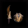 Glutton Gold Scimitar