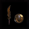 Gold Blast Scimitar